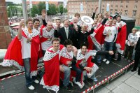 Angelika Volquartz, Peter Harry Carstensen und die Könige im Handball-Königreich Kiel