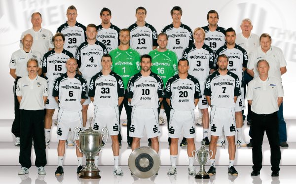 Ein Bild der Mannschaft 2007/2008