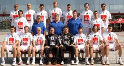 Das Team von MKB Veszprem.