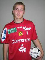 Auch der österreichische Rechtsaußen Robert Weber kam aus Balingen. Bislang erzielte er 43/3 Treffer für den SCM.