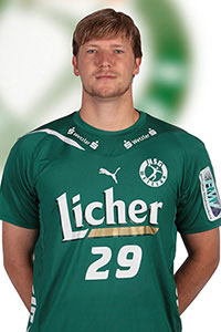 Linkshnder Lars Friedrich erzielte in den ersten zehn Partien 37/9 Treffer fr die HSG Wetzlar.