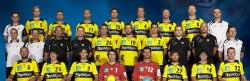 Das Team der Rhein-Neckar Löwen: Gegner des THW in der  Gruppenphase der Champions League.