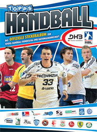 Das Stickeralbum "TOPPS Handball" ist ab sofort im Handel erhltlich.