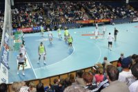Bereits im letzten Jahr trainierte der THW Kiel öffentlich in der Sparkassen-Arena - rund 1500 Fans waren mit dabei.