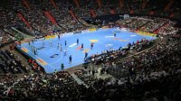 Die Münchener Olympiahalle bot einen würdigen Rahmen für das HBL-Event.