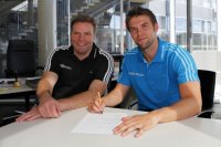 Christian Sprenger unterschrieb einen neuen Zwei-Jahres-Vertrag.