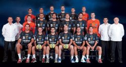 Das Team von Montpellier HB: Gegner des THW in der  Gruppenphase der Champions League.