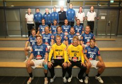 Das Team des VfL Bad Schwartau, Gegner des THW Kiel im DHB-Pokal.