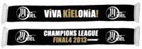 Vorder- und Rückseite des "Viva Kielonia"-Schals.