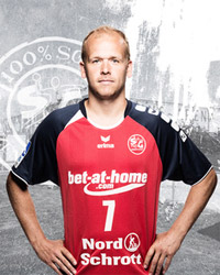 Mit 84/38 Treffern einmal mehr erfolgreichster Saisonschütze der SG: Linksaußen Anders Eggert.