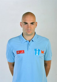 Linksauen Ivan Nikcevic spielte zuvor fr Valladolid in der spanischen Liga Asobal.