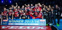 Champions-League-Sieger 2014: Die SG Flensburg-Handewitt.