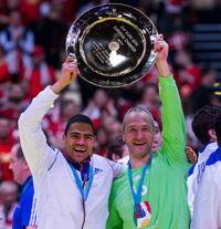 Thierry Omeyer und Daniel Narcisse gewannen im Januar zusammen den Europameistertitel.