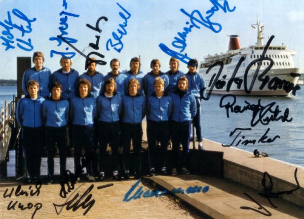 Ein Bild der Mannschaft 1976/77