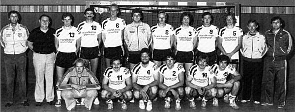 Ein Bild der Mannschaft 1980/81