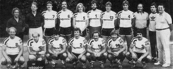 Ein Bild der Mannschaft 1982/83