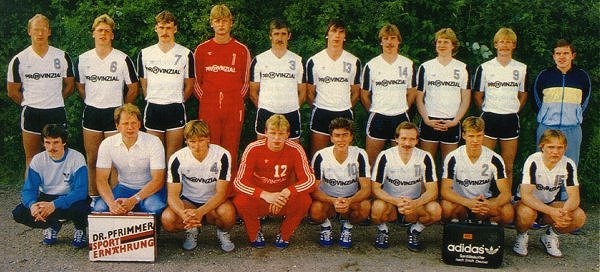 Ein Bild der Mannschaft 1985/86