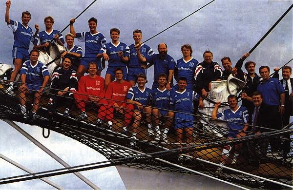 Ein Bild der Meister-Mannschaft 1993/1994