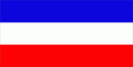 Flagge von Jugoslawien