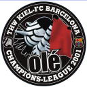 THW vs. Barcelona 2001 - the sticker.