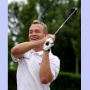 Golfen 2005: Hatte seinen Spa auf dem Golfplatz: Christian Zeitz.