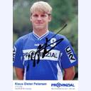 Autograph card Klaus-Dieter Petersen 1997/98.