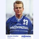 Autogrammkarte Christian Scheffler 1995/96.