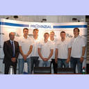 Season press conference 2009: The new players  with Provinzial chair man Wilby.