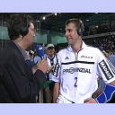 THW wins championship in Flensburg. Max in interview.
