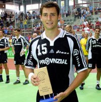Zum besten Nachwuchsspieler gewählt: Florian Wisotzki.