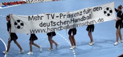 Die Fans fordern: "Mehr Handball im Fernsehen!"