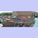 20000 Fans feierten auf dem Kieler Rathausplatz.