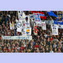 Flensburg's supporters.