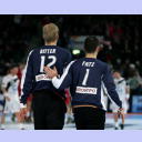 WM 2007: GER-POL: Johannes Bitter und Henning Fritz.