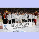 WM 2007: Das Allstar-Team.