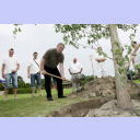 Golfen 2007: Zur Erinnerung an das Triple 2007 wurde ein Baum gepflanzt.