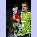 Mattias Andersson mit Sohn Elis.