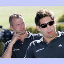 Golfen 2006: Thierry Omeyer und Nikola Karabatic.