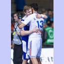 WM 2013: ISL-FRA: Aron Palmarsson und Nikola Karabatic.