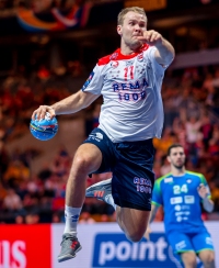 Petter Øverby in action.