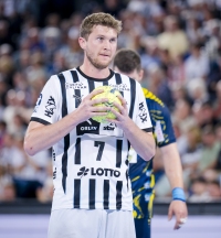 Magnus Landin Jacobsen in action. Magnus Landin Jacobsen in action.