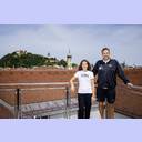 Alisa Trck und Viktor Szilagyi.