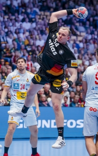 Justus Fischer in action. Justus Fischer in action.