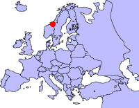 Karte: Hier spielt Kolstad Handball