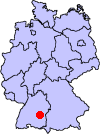 Karte: Hier spielt VfL Pfullingen/Stuttgart